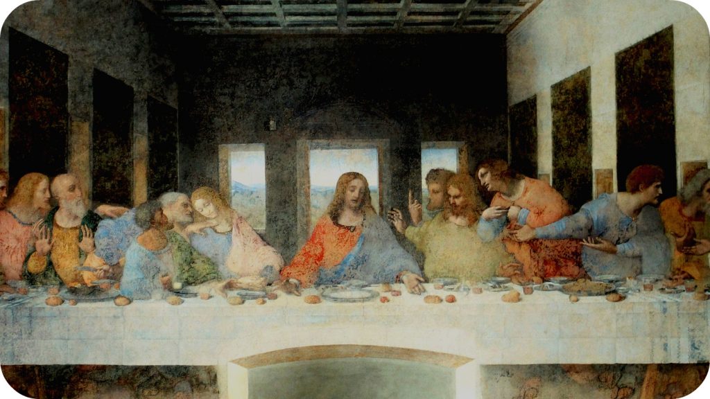 Da Vinci's Last supper in Milan 