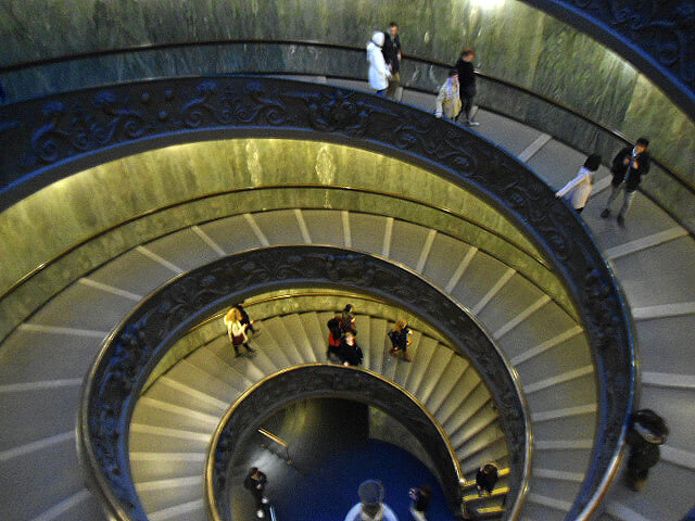 stairs vatican