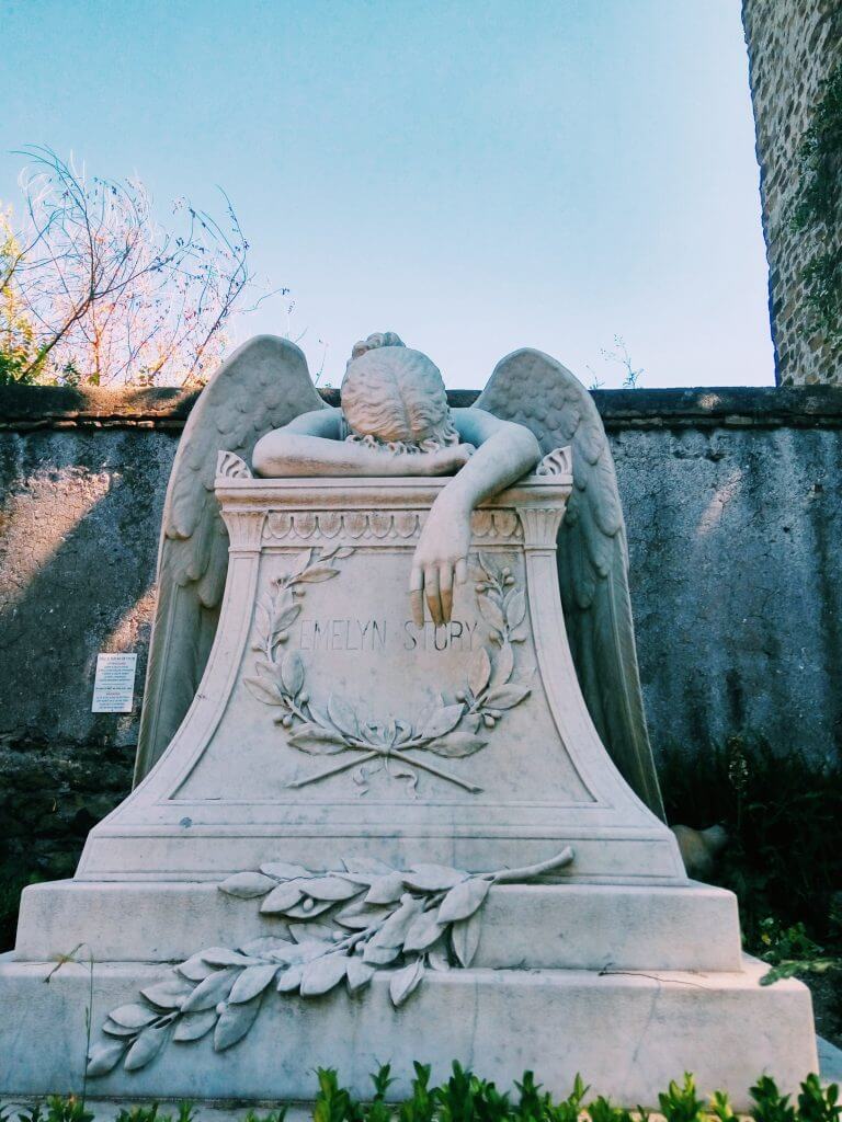 Non-Catholic Cemetery for Foreigners in Testaccio, Rome