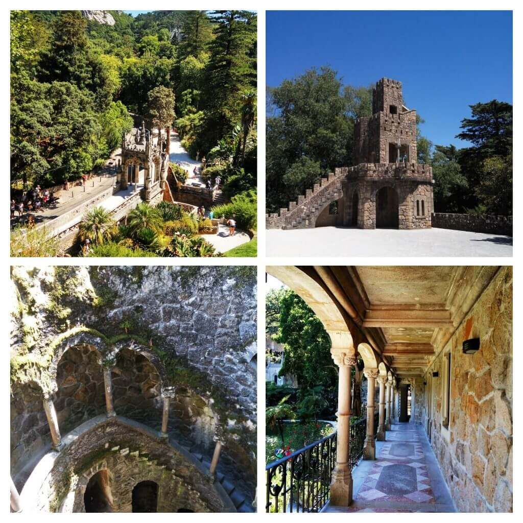 Quinta da Regaleira collage