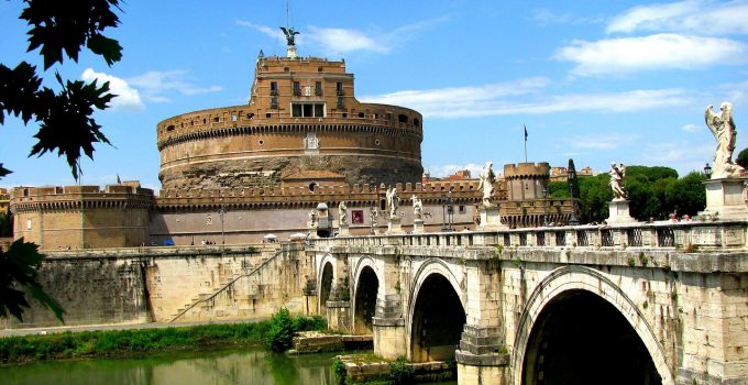 The Castle of the Angels in Rome (Castel Sant’Angelo)