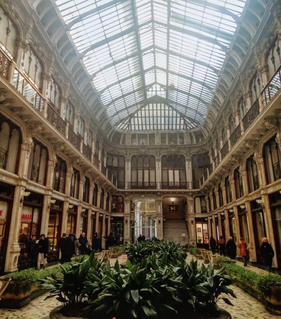 Gallery in Turin, Italy 
