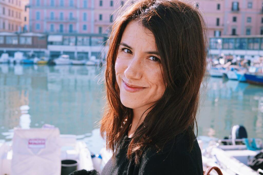 Portrait of Girl in Anzio, Italy