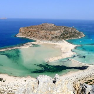 balos beach in crete