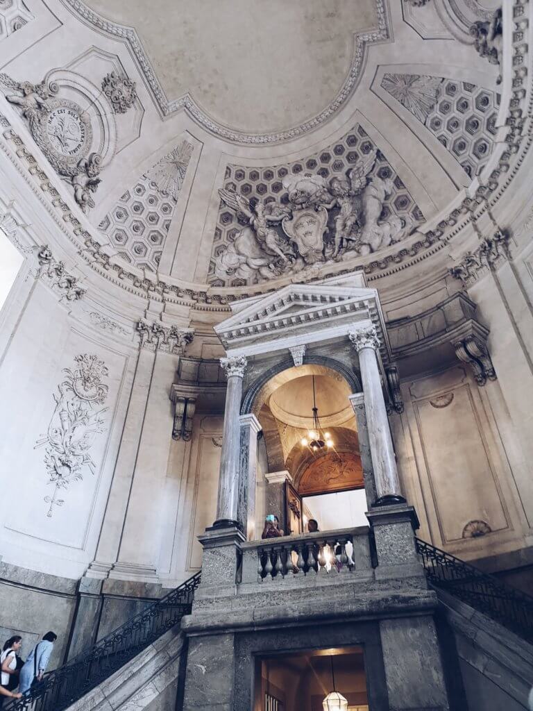 inside the royal palace of stokcholm 