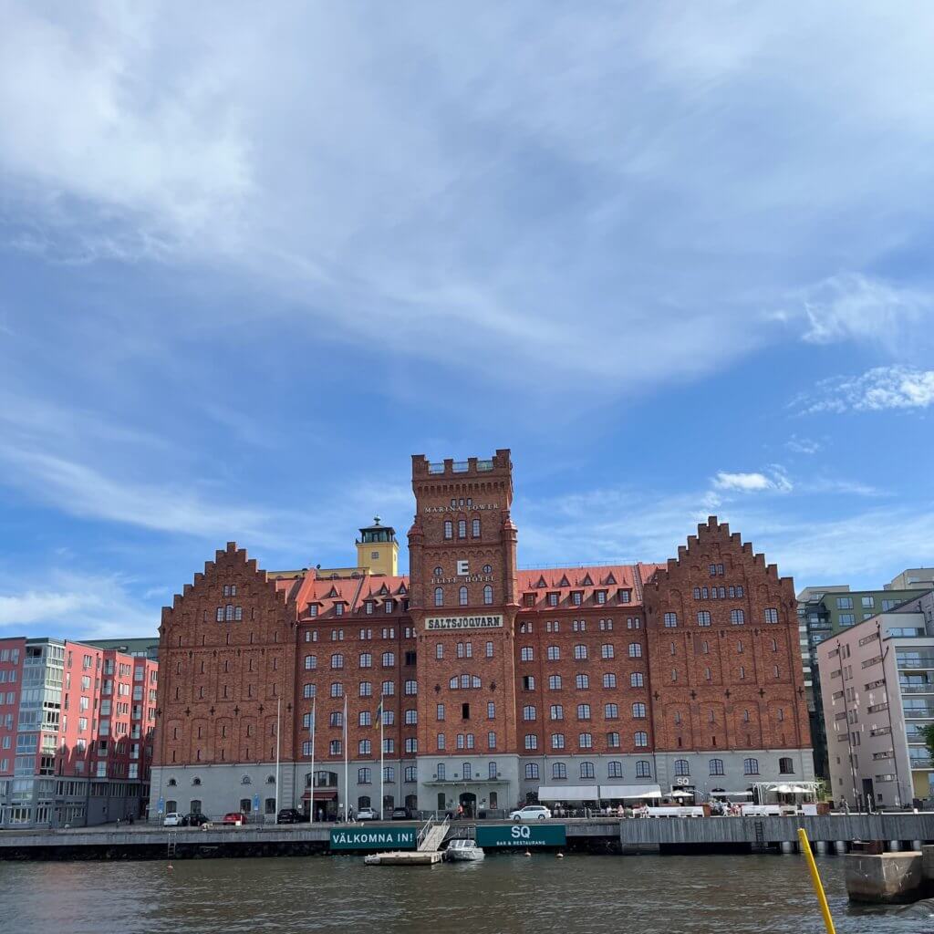 stockholm view from sea 